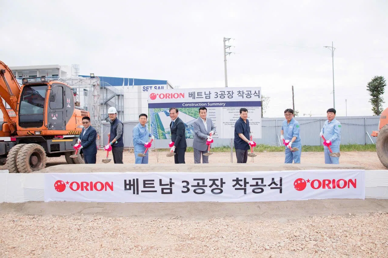 Orion Vina khởi công nhà máy mới