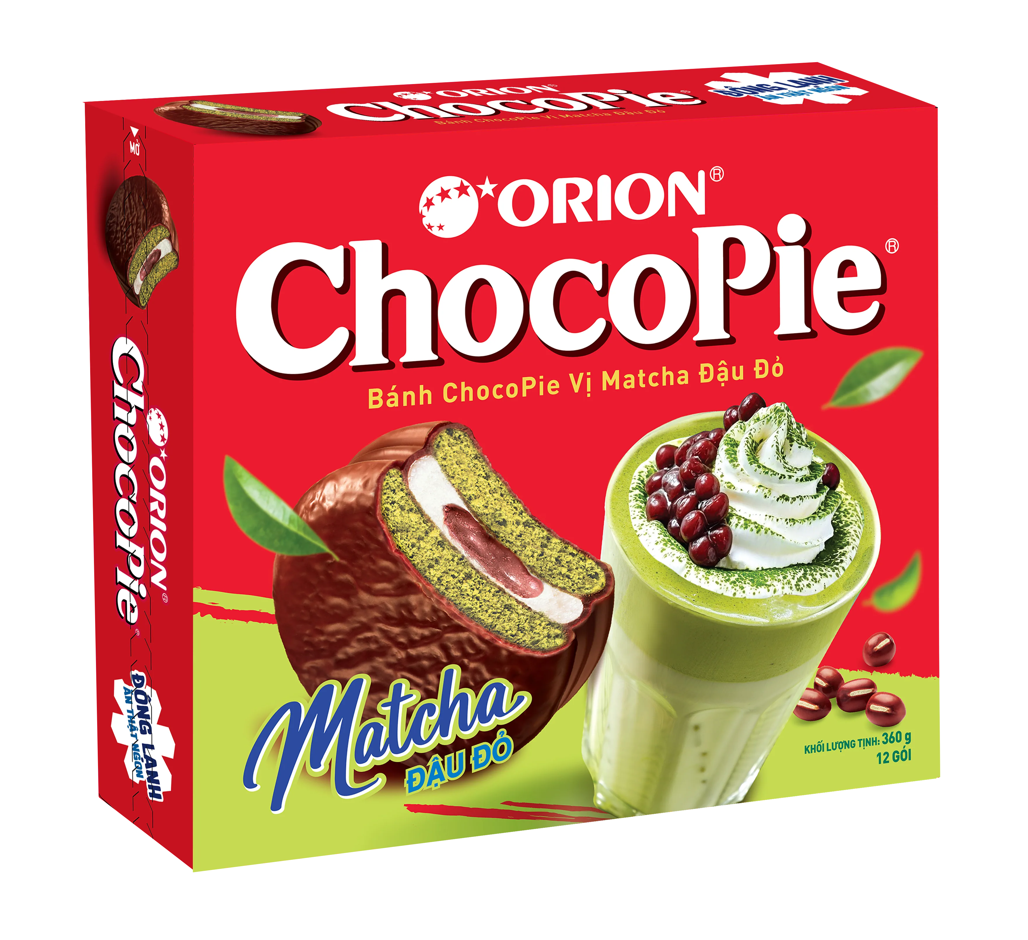 ChocoPie Matcha Đậu Đỏ