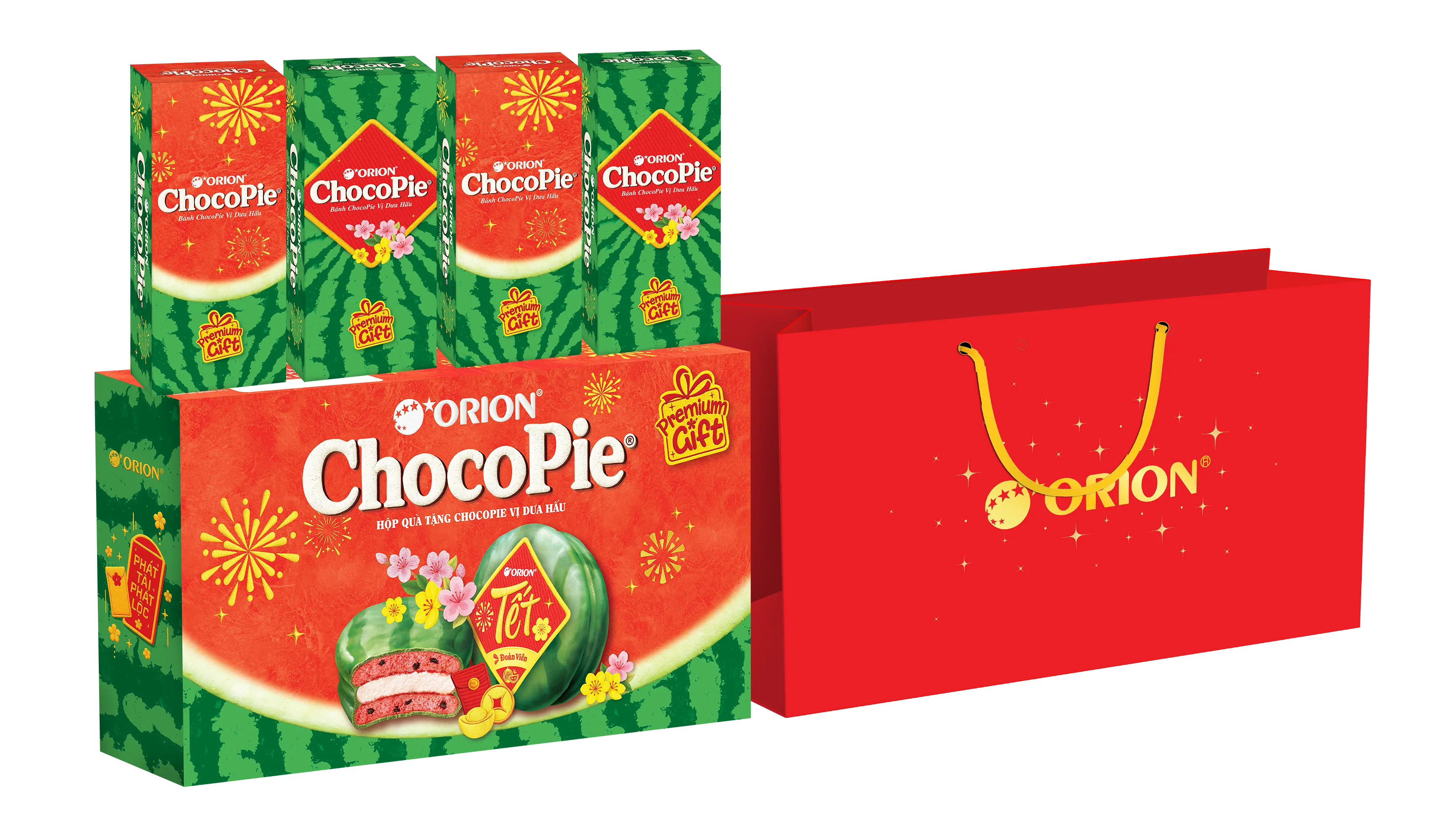 Hộp Quà Tặng ChocoPie Dưa Hấu